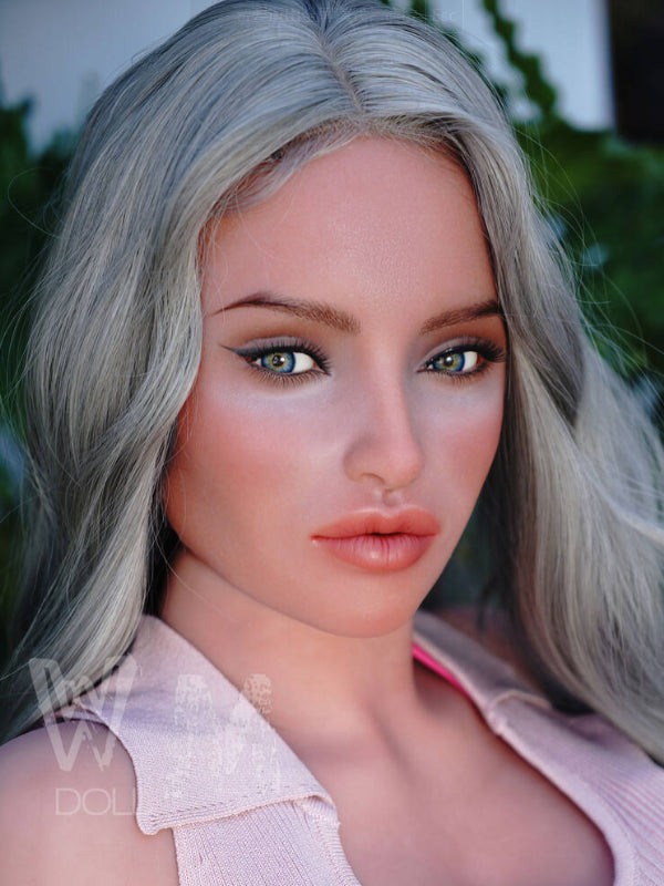 H641 ROS Silicone Sex Doll Head丨WM Doll Head