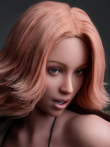 H606 ROS Silicone Sex Doll Head ｜Zelex Doll Head