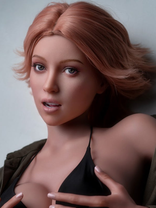 H606 ROS Silicone Sex Doll Head ｜Zelex Doll Head