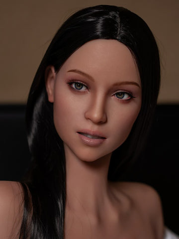 H607 ROS Silicone Sex Doll Head ｜Zelex Doll Head