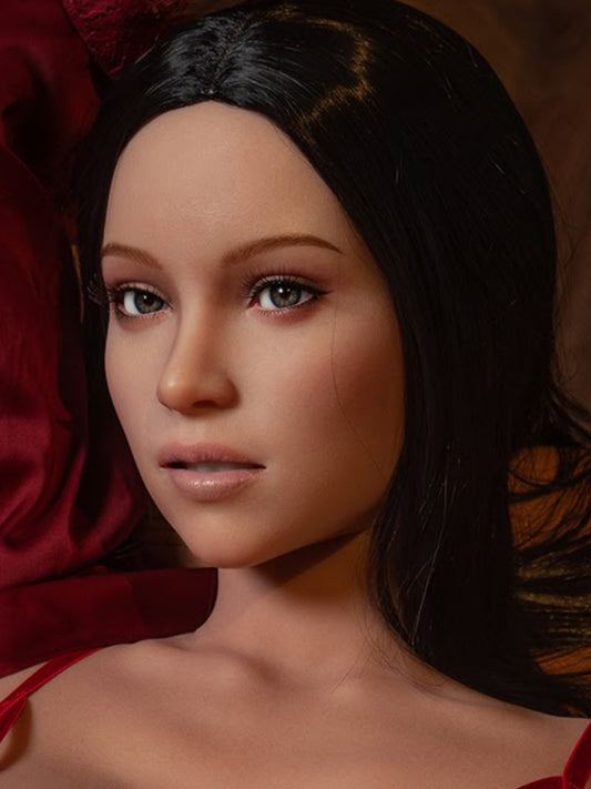 H607 ROS Silicone Love Doll Head ｜Zelex Doll Head