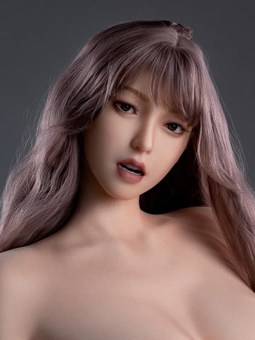 H608 ROS Silicone Sex Doll Head ｜Zelex Doll Head