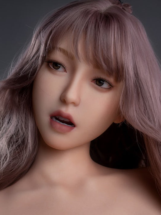 H608 ROS Silicone Love Doll Head ｜Zelex Doll Head