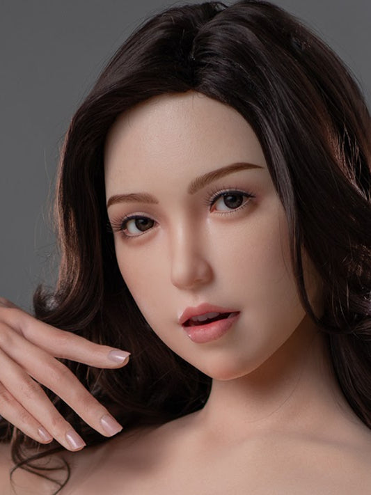 H610 ROS Silicone Sex Doll Head ｜Zelex Doll Head