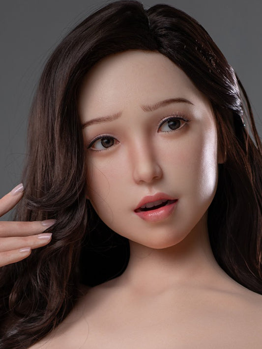 H611 ROS Silicone Sex Doll Head ｜Zelex Doll Head