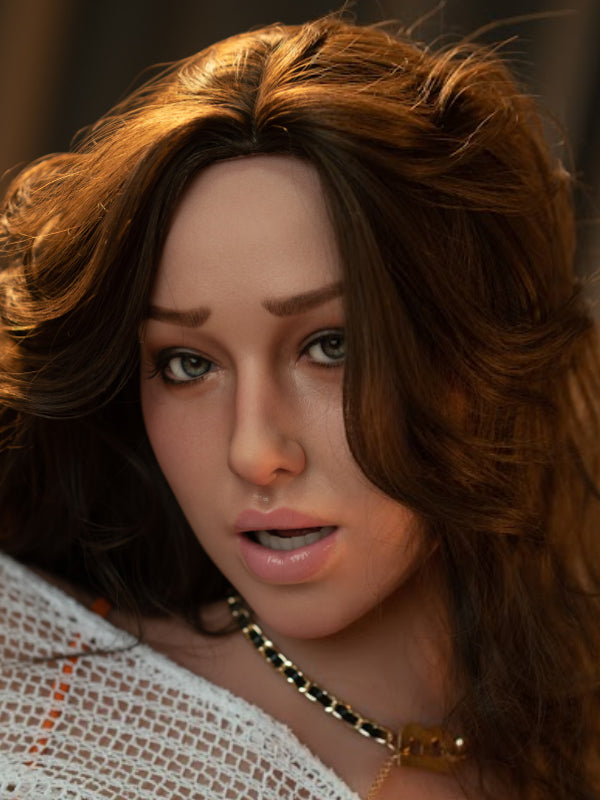 H612 ROS Silicone Sex Doll Head ｜Zelex Doll Head