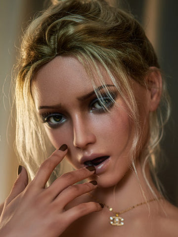 H614 ROS Silicone Sex Doll Head ｜Zelex Doll Head