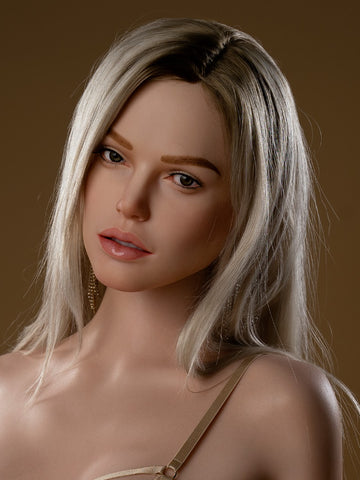 H618 ROS Silicone Sex Doll Head ｜Zelex Doll Head