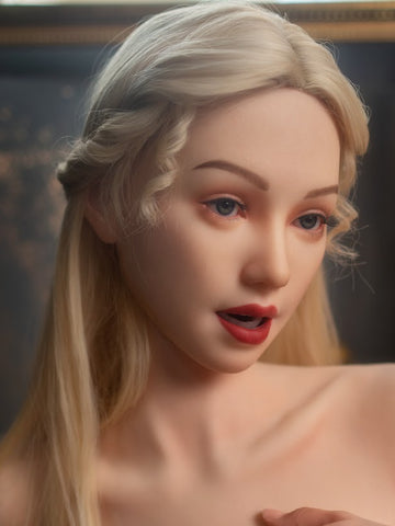 H622 ROS Silicone Sex Doll Head ｜Zelex Doll Head