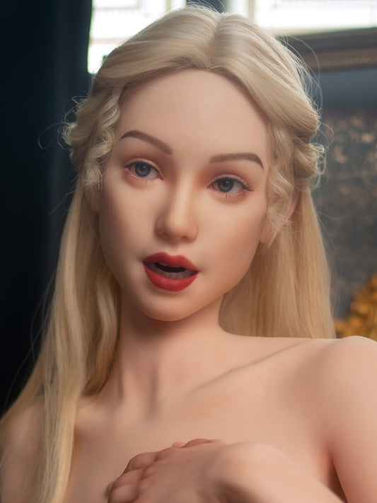 H622 ROS Silicone Sex Doll Head ｜Zelex Doll Head