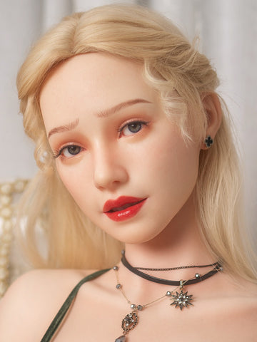 H623 ROS Silicone Sex Doll Head ｜Zelex Doll Head
