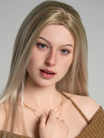 H624 ROS Silicone Sex Doll Head ｜Zelex Doll Head