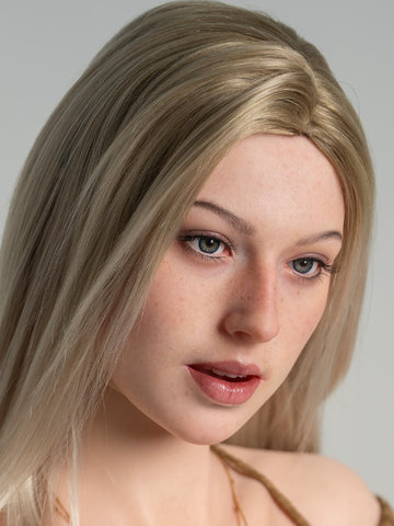 H624 ROS Silicone Sex Doll Head ｜Zelex Doll Head