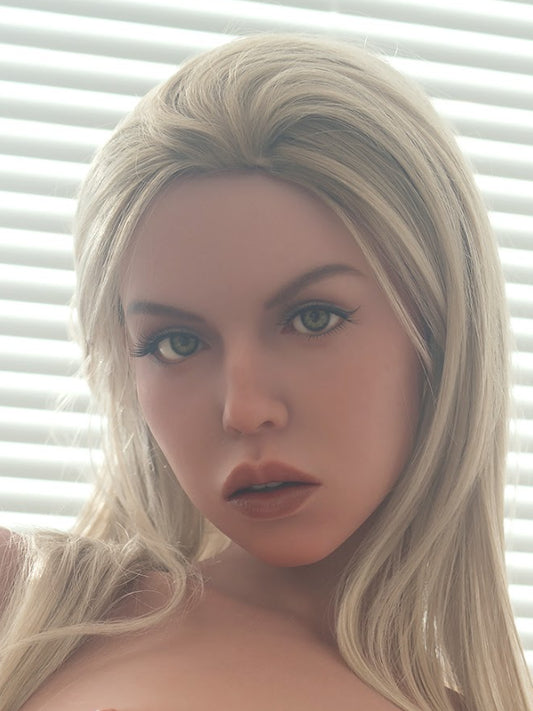 H627 ROS Silicone Sex Doll Head ｜Zelex Doll Head