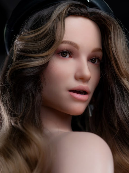 H629 ROS Silicone Sex Doll Head ｜Zelex Doll Head