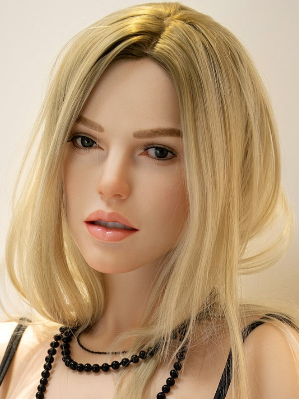 H631 ROS Silicone Sex Doll Head ｜Zelex Doll Head