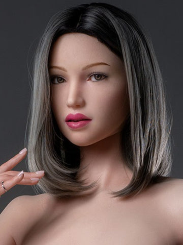 H632 ROS Silicone Sex Doll Head ｜Zelex Doll Head