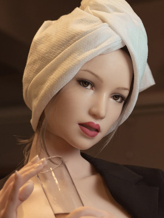 H633 ROS Silicone Sex Doll Head ｜Zelex Doll Head