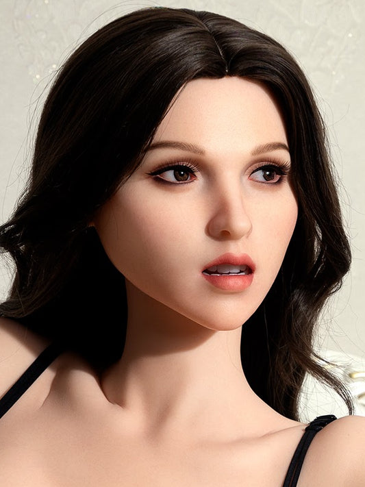 H635 ROS Silicone Sex Doll Head ｜Zelex Doll Head