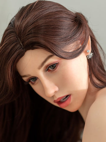H638 ROS Silicone Sex Doll Head ｜Zelex Doll Head