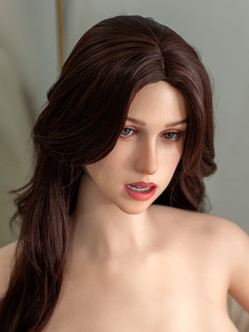 H638 ROS Silicone Sex Doll Head ｜Zelex Doll Head