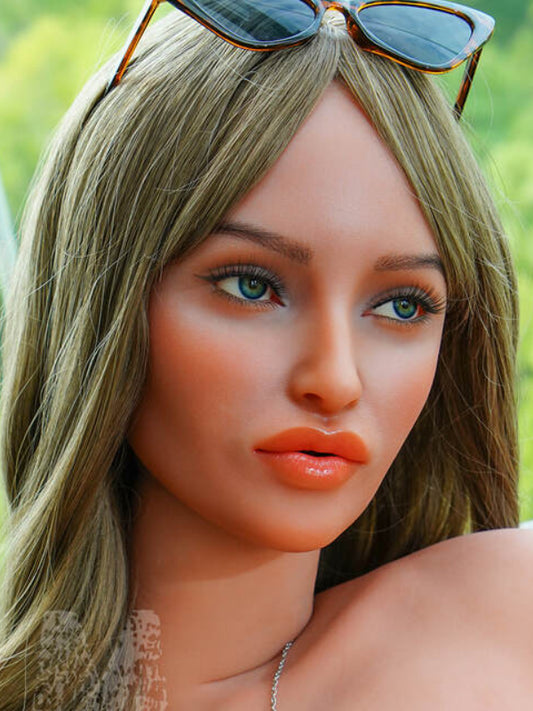 H647 ROS Silicone Sex Doll Head丨WM Doll Head
