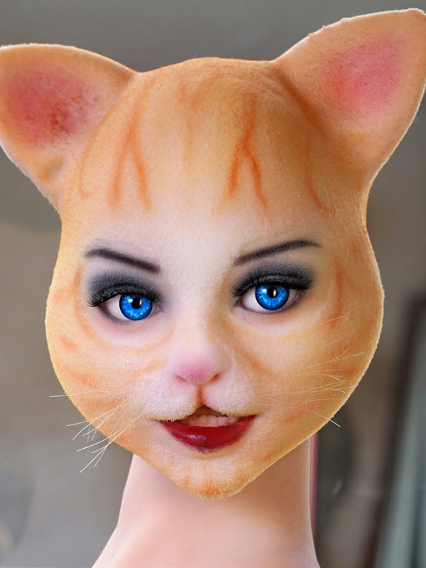 H656 ROS Animal Fantasy Silicone Sex Doll Head | Doll Castle Head