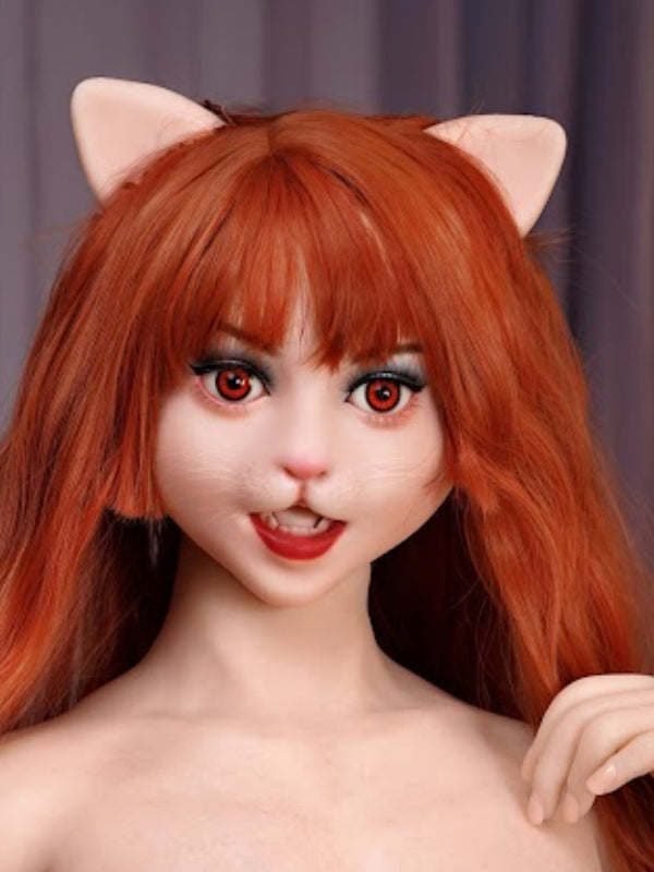H657 ROS Animal Fantasy Silicone Sex Doll Head | Doll Castle Head