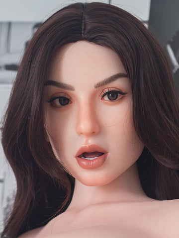 H661 ROS Silicone Sex Doll Head ｜Zelex Doll Head