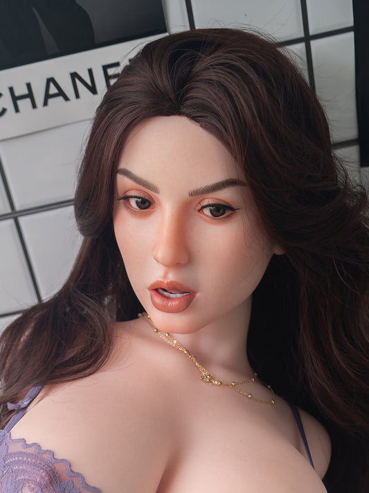 H661 ROS Silicone Sex Doll Head ｜Zelex Doll Head