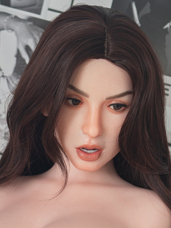 H661 ROS Silicone Sex Doll Head ｜Zelex Doll Head