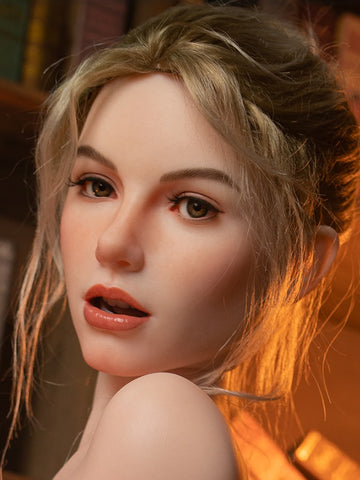 H662 ROS Silicone Sex Doll Head ｜Zelex Doll Head