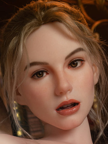 H662 ROS Silicone Sex Doll Head ｜Zelex Doll Head