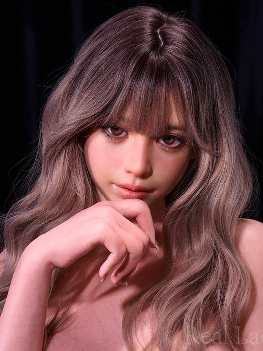 H663 ROS-MAX Silicone Sex Doll Head| Real Lady Doll