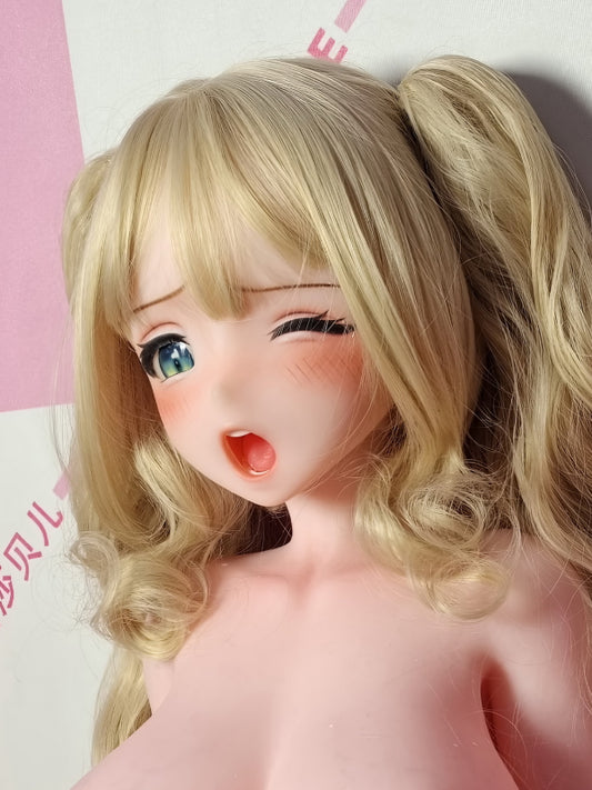 H665 Ichigotani Koi Silicone Anime Sex Doll Head｜Elsa Babe Head
