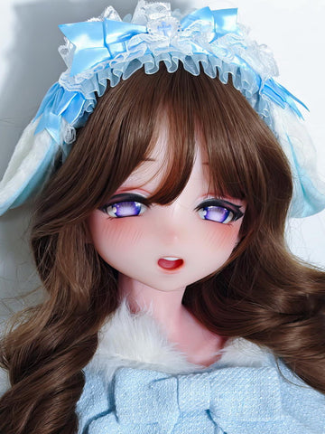 H667  Suwabe Haruka Silicone Anime Sex Doll Head｜Elsa Babe Head