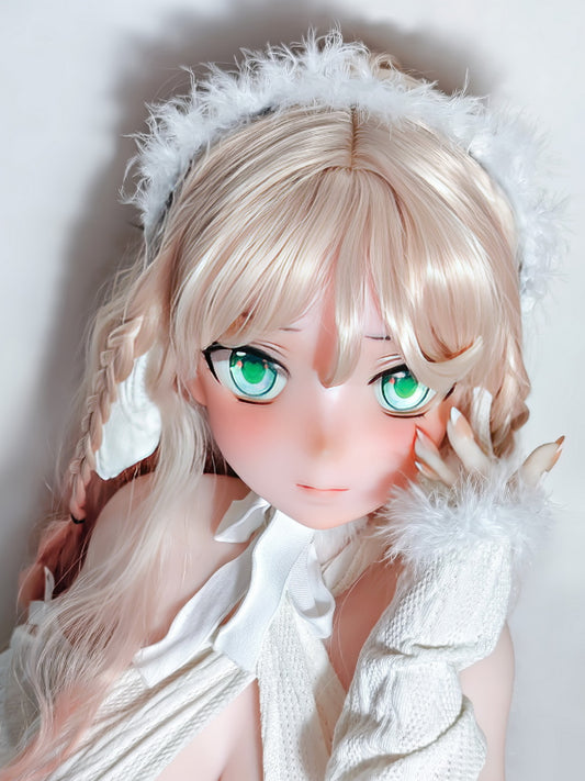 H683 Nakano Kasumi Silicone Anime Sex Doll Head｜Elsa Babe Head