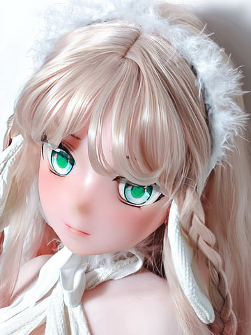 H668 Nakano Kasumi Silicone Anime Sex Doll Head｜Elsa Babe Head