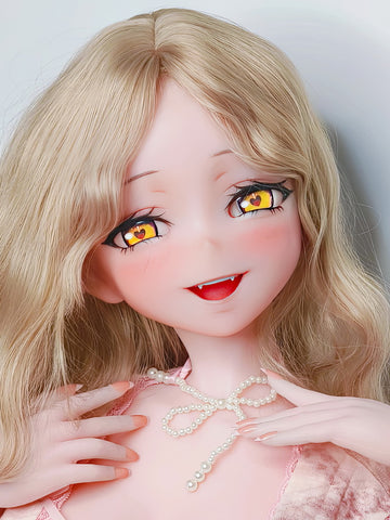 H669 Hanasaka Yuka Silicone Anime Sex Doll Head｜Elsa Babe Head