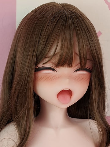 H670 Yukimura Kana Silicone Anime Sex Doll Head｜Elsa Babe Head