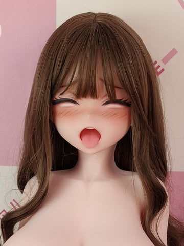 H670 Yukimura Kana Silicone Anime Sex Doll Head｜Elsa Babe Head
