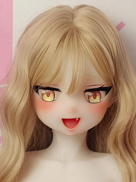 H672 Momoi Nozomi Silicone Anime Sex Doll Head｜Elsa Babe Head