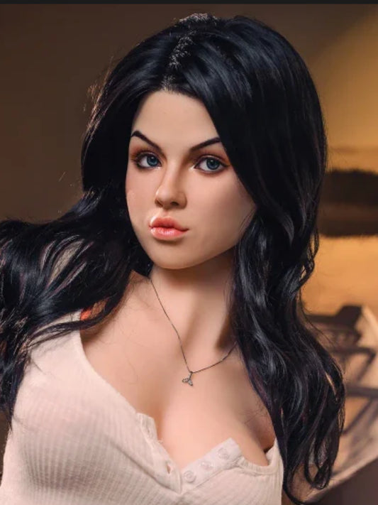 H712 Hard Silicone Sex Doll Head | Rosretty Doll