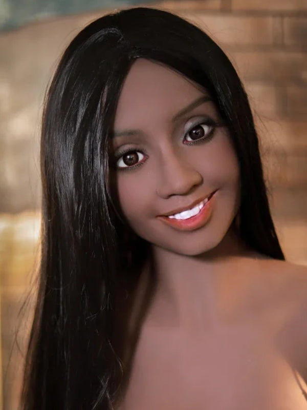 H713 Hard Silicone Sex Doll Head | Rosretty Doll