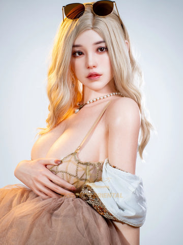 F779- 158cm/5ft2 E Cup ROS MAX Eileen Asian Realistic Silicone Sex Doll | Irontech Oriental