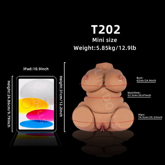 T239-Mini BBW Sex Doll Torsos Collection Fat Belly