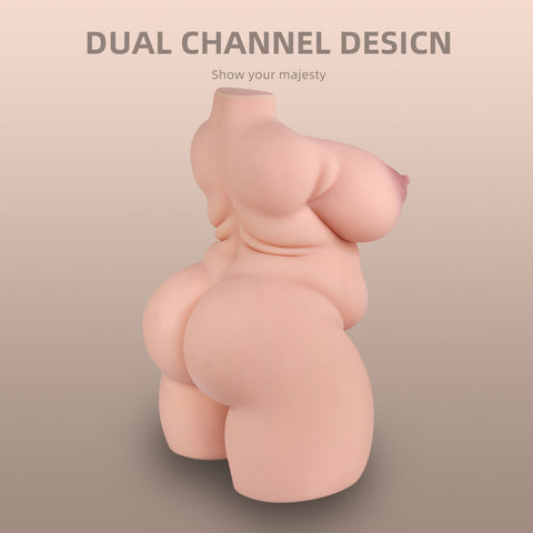 T205（41.22lb|53cm)Kana BBW Fat Belly Luxury Curvy Torso Doll