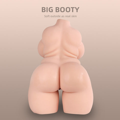 T205（41.22lb|53cm)Kana BBW Fat Belly Luxury Curvy Torso Doll