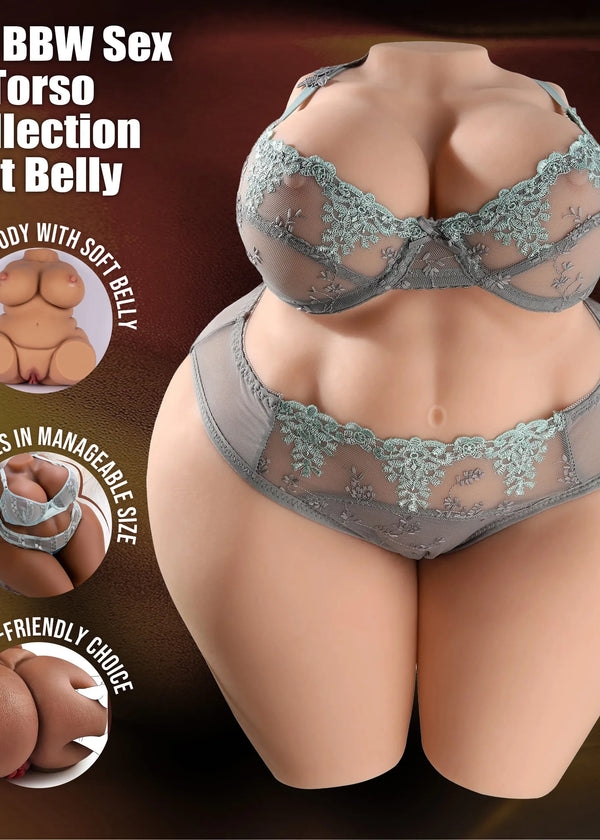 T202（12.9ポンド|31cm）モナBBWファットベリーレディトルソーセックスドール