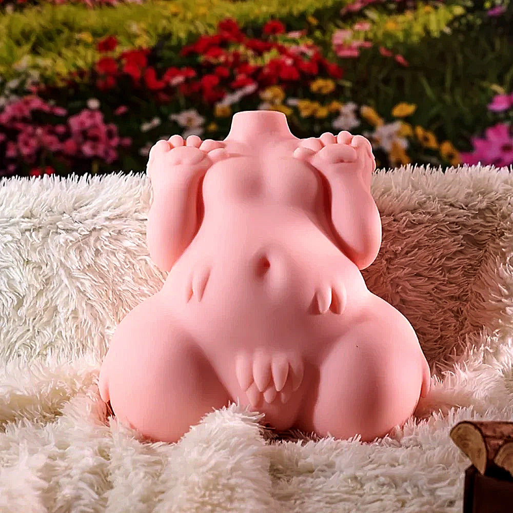 T464-19.8lbs Neko Catwoman TPE Mini Anime Furry Hentai Pocket Sex Doll | MRL